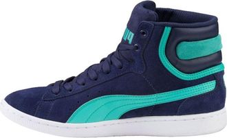Puma (WMNS) PUMA Vikky Mid Navy White 356716-03
