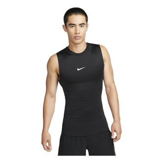 Nike Pro Dri-FIT Tight Sleeveless Workout Top Black FB7915-010