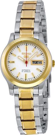 Seiko Womens Series 5 White Dial Watch