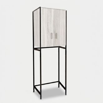 Oresteluchetta Mueble Ahorraespacio Para Lavadora De Acero Grant-b