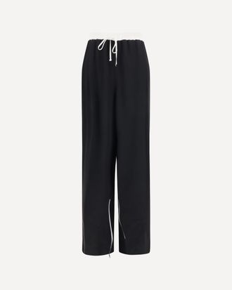 Kiton Silk Pants Female 50