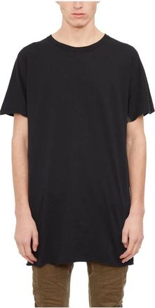 Boris Bidian Saberi Katoenen T-Shirt - Heren - T-shirts - Zwart - M - Katoen - Tops