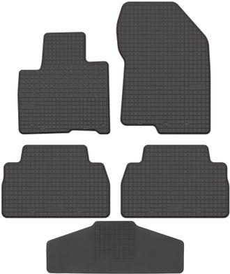OEM Alfombrillas Motohobby 210104 + Funda 200000/1 - Hyundai Santa Fe Iv 2018- Stop. Hk Delanteras - Instaladas