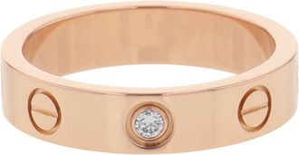 Cartier Pink Gold Pink Gold (18K) Band Ring (Pre-Owned)