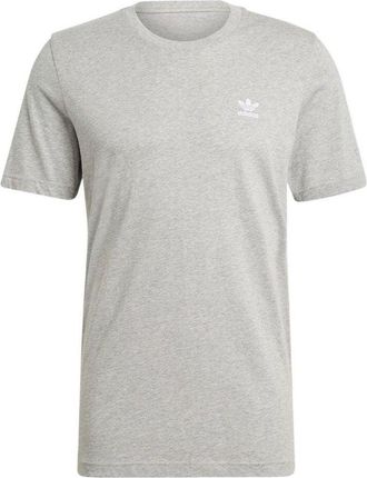 adidas Mens adidas originals Adicolor Essentials Solid Color Casual Round Neck Short Sleeve Gray T-Shirt GN3414