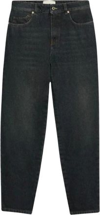 iBlues Clare Carrot Jeans - Dames - Regular Fit Jeans - Zwart - XS - Katoen - Jeans