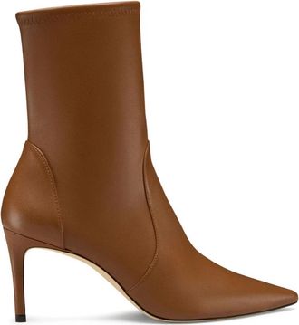 Stuart Weitzman Boots - Dames - Laarzen met Hak - Bruin - 40 EU - Schoenen