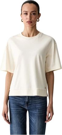 Joop Tops, Dames, Beige, S, Katoen, T-shirt