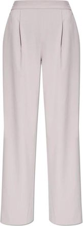 AllSaints Broek Aleida - Dames - Wijde Broeken - Paars - XS - Polyester - Broeken