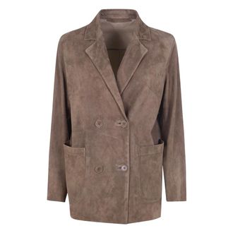 Salvatore Santoro Blazers - Dames - Blazers - Bruin - L - Jassen