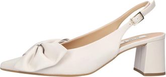 Notre-V Schoenen, Dames, Wit, 43 EU, Leer, 35503 Slingback