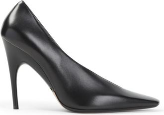 Balenciaga Black Solid Pumps