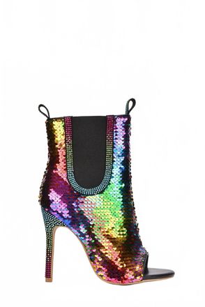 Cape Robbin Womens Beam Booties In Multi