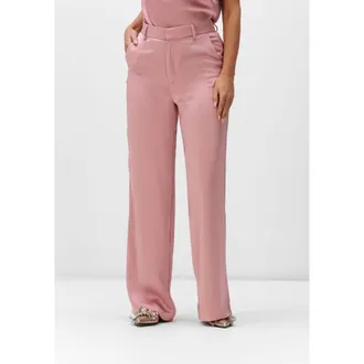 Notre-V Broeken, Dames, Roze, XL, Polyester, Nv-Hella Wijde Broek