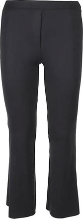 Liviana Conti Pantaloni svasati con vita elasticizzata - Nero