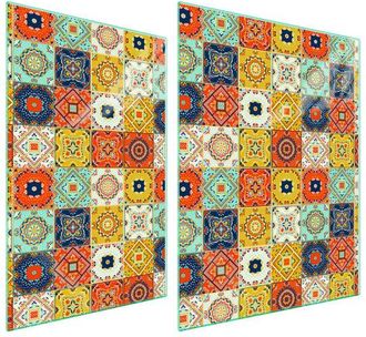 OEM Placa Protectora De Vidrio Para Estufa 70x52 Mosaico