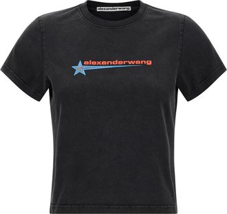 Alexander Wang Dames, Tops, Zwart, Maat: S Katoen