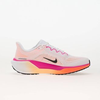 Nike Womens Air Zoom Pegasus Sneaker In White/black-Fire Pink