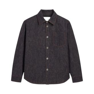 Ami Ami de Coeur Denim Shirt - Heren - Spijkeroverhemden - Blauw - M - Denim - Overhemden