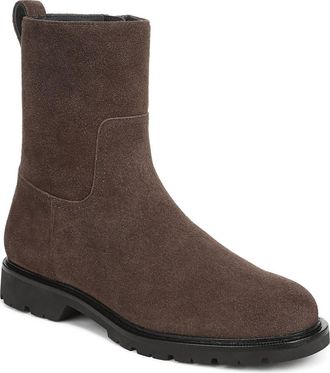 Vince Sidney Lug Sole Boot in Cacao Brown Leather at Nordstrom, Size 8.5