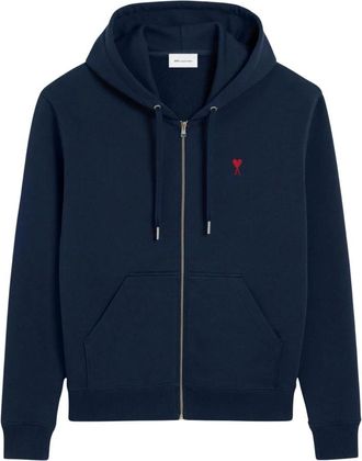 Ami Sudadera con cremallera Ami de Coeur - Sweatshirts & Hoodies - unisex - Azul - 2XL