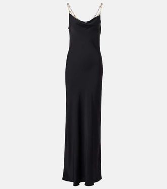 Paco Rabanne Chain-detail gown