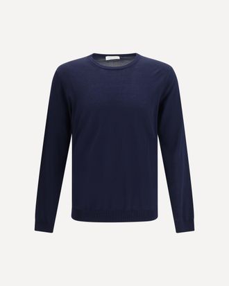 Roberto Collina Cotton crew neck Sweater Male 54
