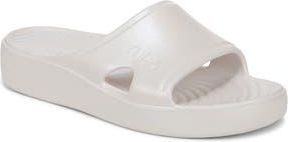 Ryk&auml; Soothe Slide Sandal in White Pearl at Nordstrom Rack, Size 12