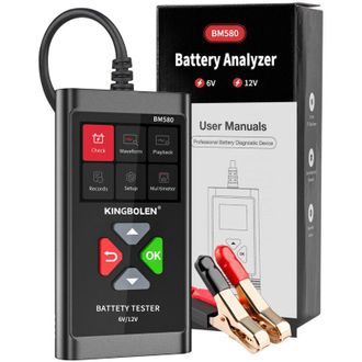 OEM Probador De Bater&iacute;as Para Autom&oacute;viles Bm580 De 12 V, Analizador De Cca De 100-2000, Sistema Detector De Voltaje Del Alternador Para Motocicletas/autom