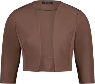 Vera Mont Dames, Jassen, Bruin, Maat: 4XL Leer