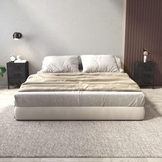 vidaXL Vidaxl - Mesitas De Noche 2 Uds Madera Maciza De Pino Negro 40x30x55 Cm