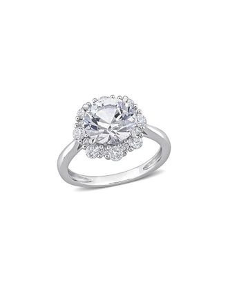 Rina Limor 10K 4.29 Ct. Tw. White Sapphire Ring