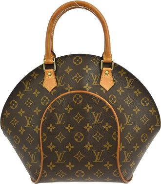 Louis Vuitton Ellipse Bag Monogram Canvas Brown Canvas Handbag (Pre-Owned)