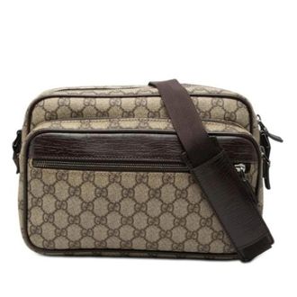Gucci Vintage, unisex, Beige, ONE Size, Leer, Pre-owned Canvas Crossbody Bag