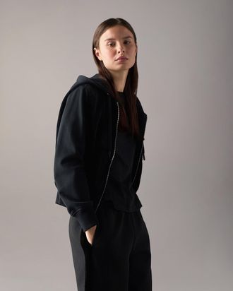 Moose Knuckles Womens Roslyn Bunny Hoodie