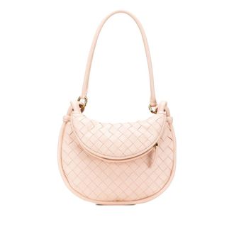 Bottega Veneta Pre-owned Bottega Veneta Small Nappa Intrecciato Gemelli Hobo A00785324Z