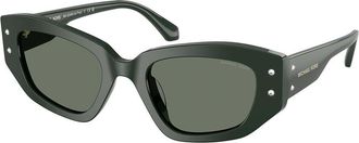 Michael Kors MK2234B LE PRAZ 40063H Womens Sunglasses Green Size 50