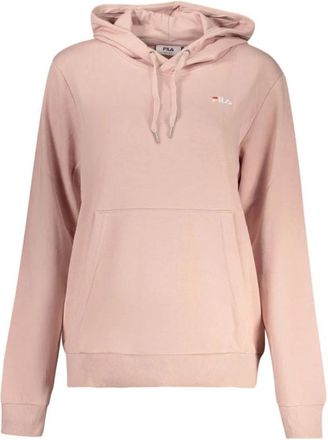 Fila Lierna Hoodie - Dames - Hoodies - Roze - M - Katoen - Hoodies & sweatvesten