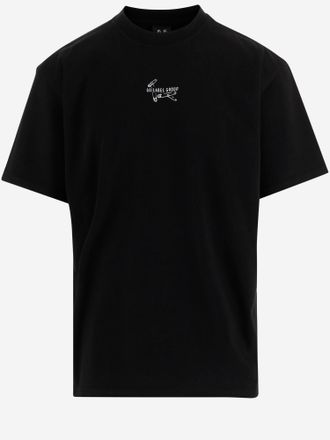 44 Label Group bedrukt katoenen T-shirt