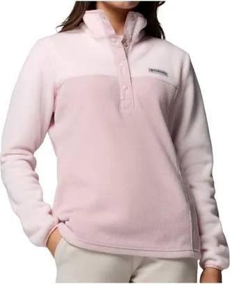 Columbia Benton Springs 1/2 Snap Pull Over II Fleecepullover f&uuml;r Damen | rosa