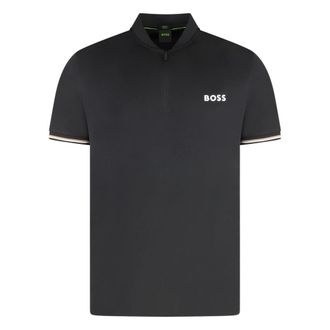 HUGO BOSS Hombre, Camisetas, Negro, Talla: XL