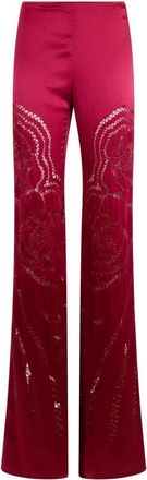 Alberta Ferretti Palazzo Broek - Dames - Wijde Broeken - Veelkleurig - S - Broeken