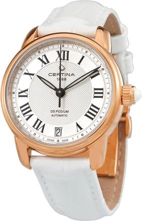 Certina DS Podium Silver Dial Automatic Ladies Watch C025.207.36.038.00