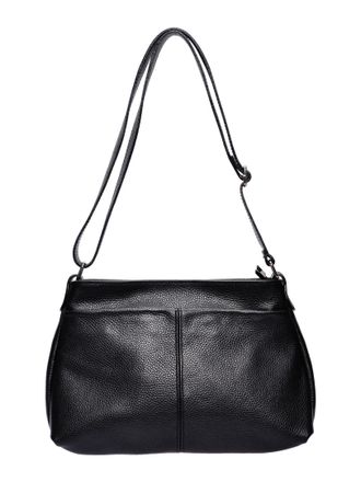 Isabella Rhea Zwart Rundleer Tas