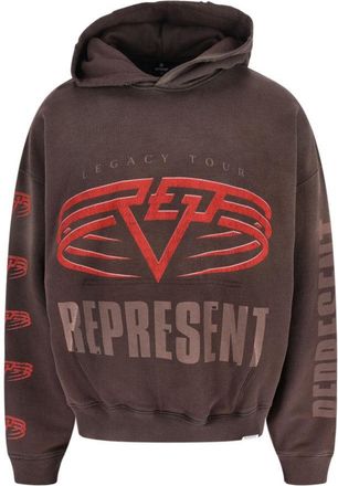 Represent Classic Knit Brown Sweater With Round Neckline