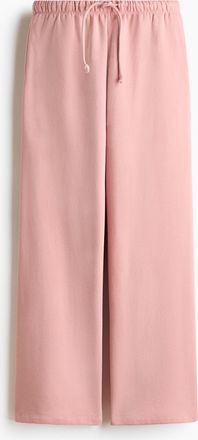 H&M Weite Joggpants - Pink