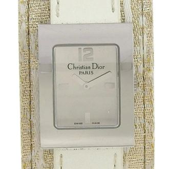 Dior Pre-owned Watches, female, Gray, Size: ONE SIZE Pre-owned Vintage Watch