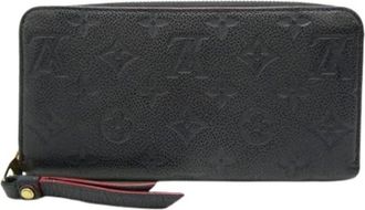 Louis Vuitton Pre-owned Canvas Wallet - Dames - Vintage Clutch - Blauw - ONE Size - Vintage