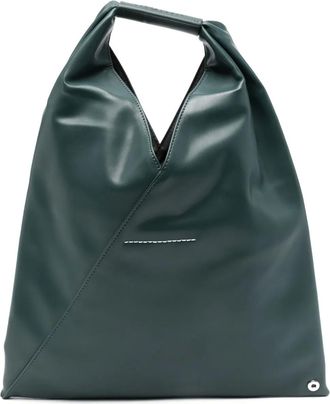 Maison Margiela Kleine Classic Japanese shopper - Groen