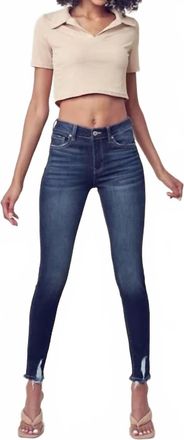 Kancan Hometown High Rise Skinny Jean In Dark Wash
